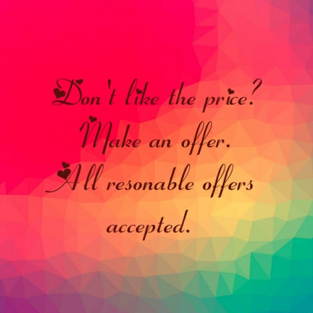 All resonable offers accepted